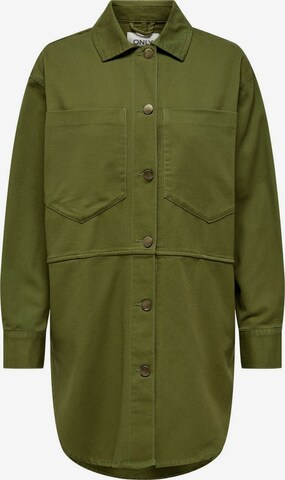 Veste mi-saison ONLY en vert : devant