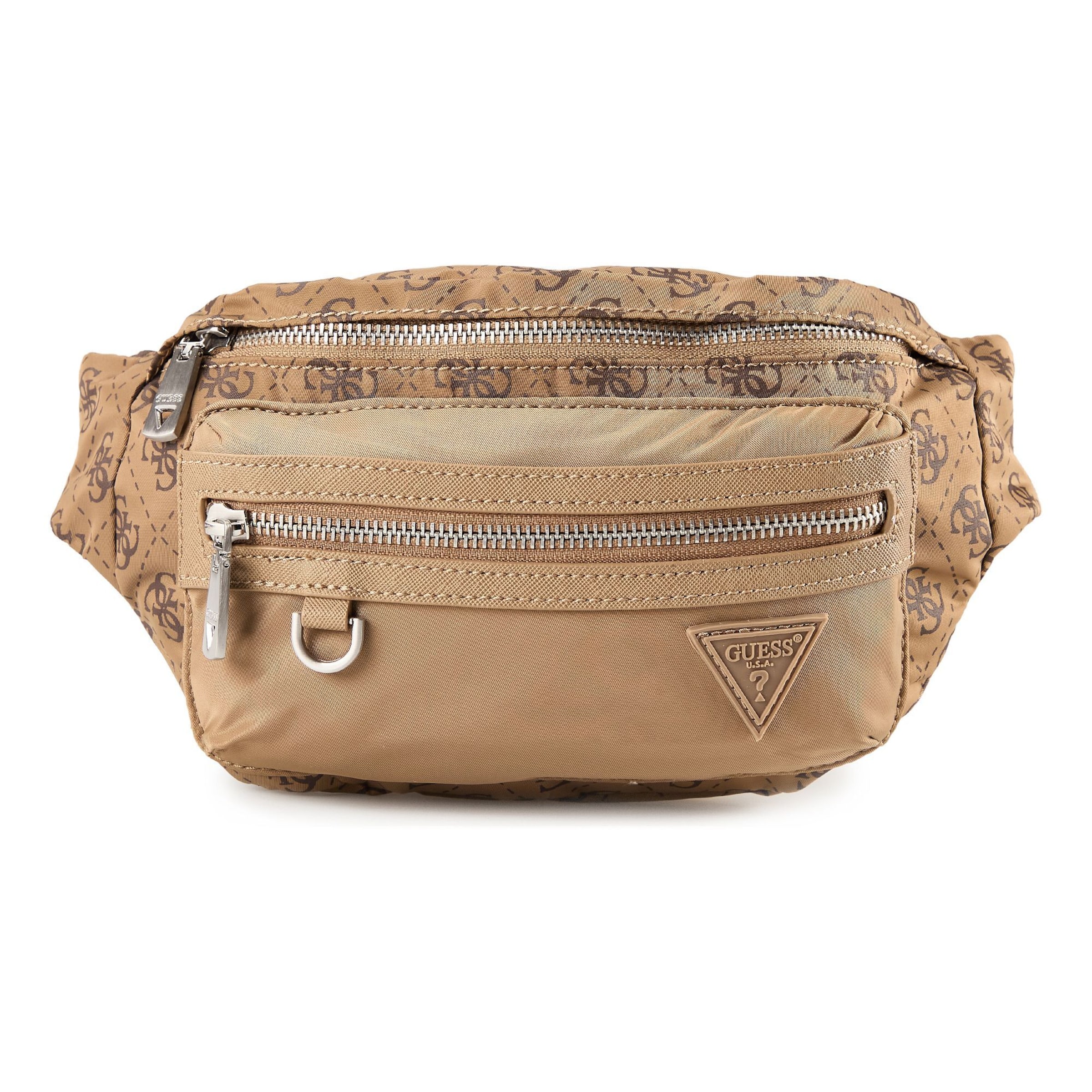 GUESS Bæltetaske 'Berlin' i beige: forside