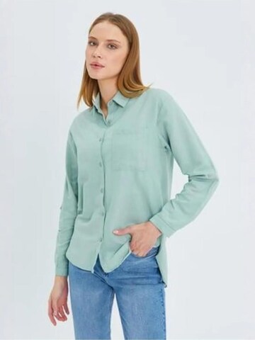 Chemisier MixRay en vert