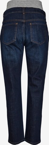 MAMALICIOUS Regular Jeans 'Newdex' in Blau