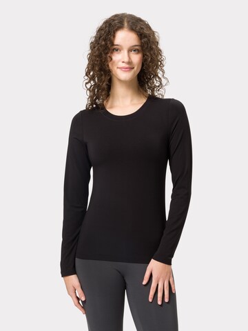 Les Lunes Shirt in Zwart: voorkant
