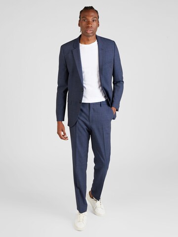 HUGO Regular Suit 'Arti Hesten' in Blue