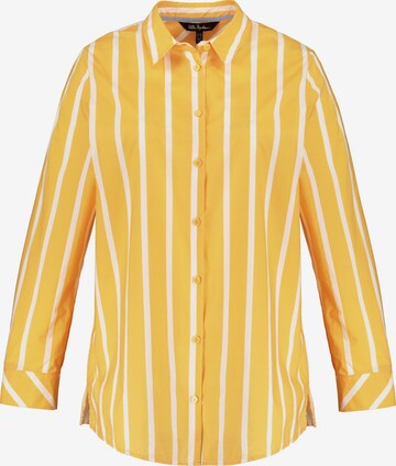 Ulla Popken Blouse in Yellow: front