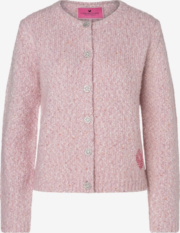 LIEBLINGSSTÜCKKardigan 'Medea' - roza boja: prednji dio