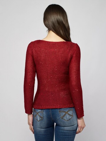 Pull-over KOROSHI en rouge