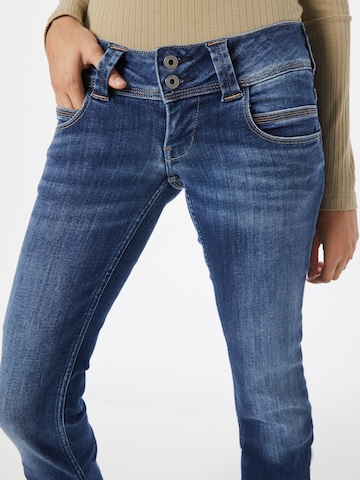 Coupe slim Jean 'Venus' Pepe Jeans en bleu