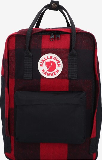 Fjällräven Sac à dos 'Kånken' en rouge / noir, Vue avec produit