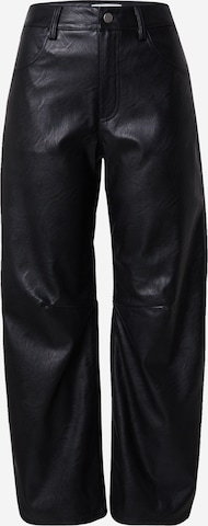 TOPSHOPWide Leg/ Široke nogavice Hlače 'CICELY' - crna boja: prednji dio
