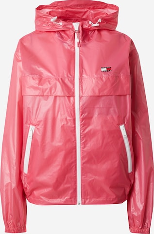 Tommy Jeans Jacke 'Chicago' in Pink: predná strana