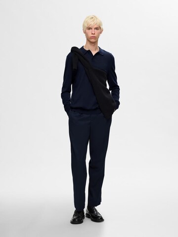 Pullover 'TRAY' di SELECTED HOMME in blu