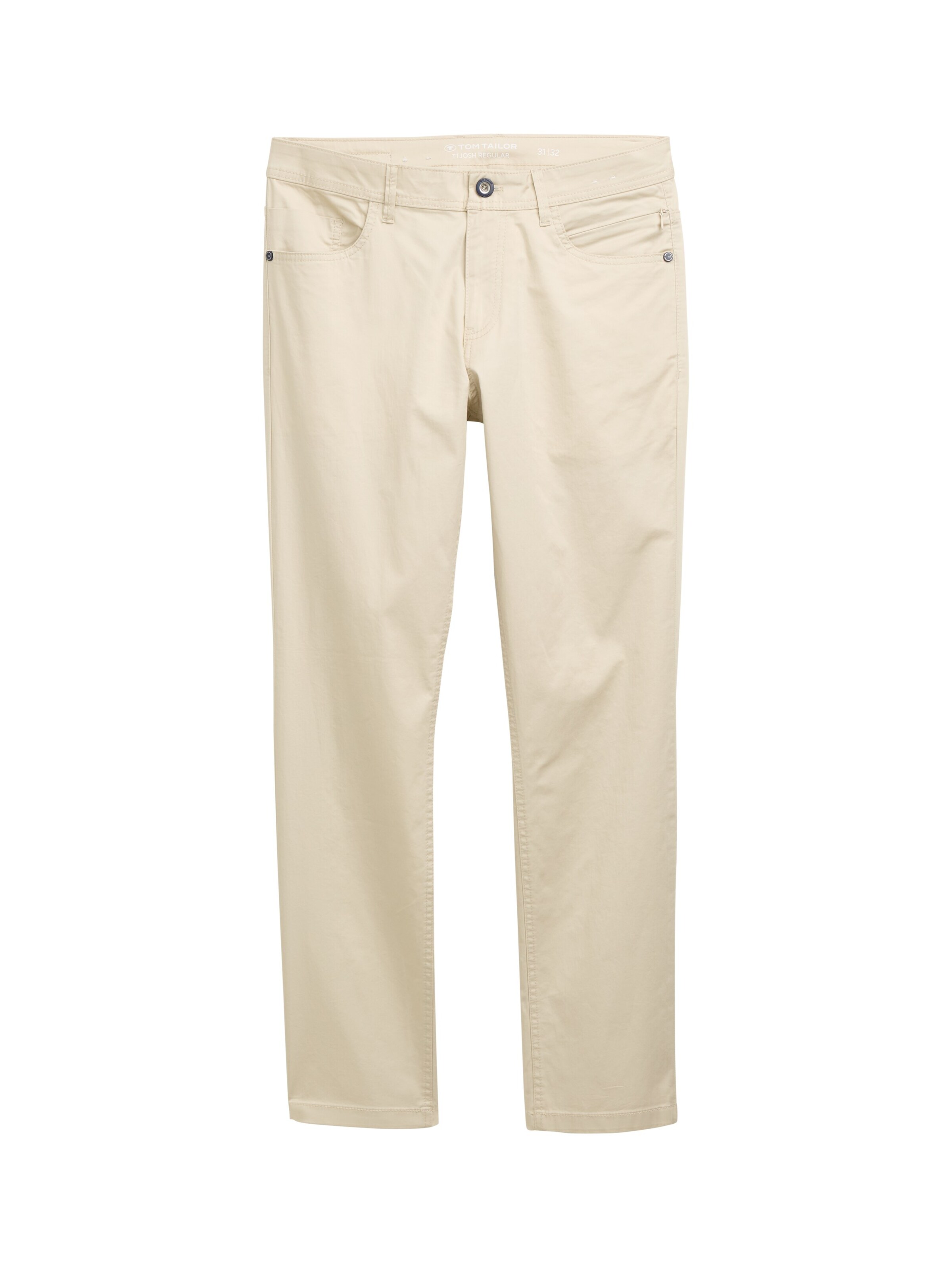 TOM TAILOR Hose 'Josh' in Beige: Vorderseite