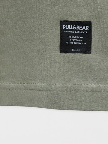 Pull&Bear T-Shirt in Grün
