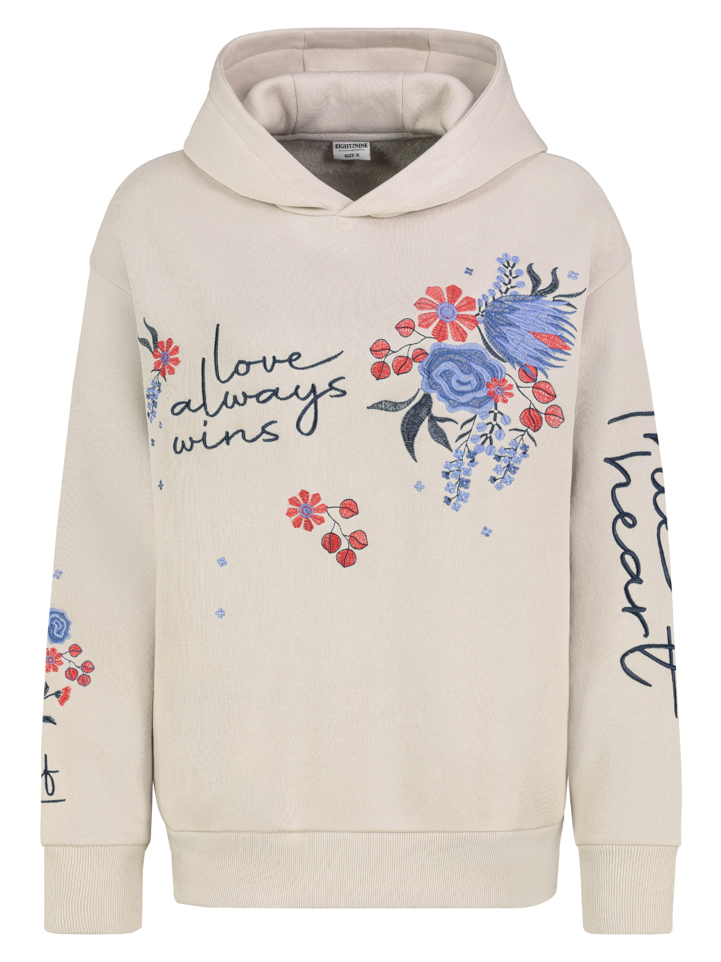 Eight2Nine Sweatshirt in Beige: front