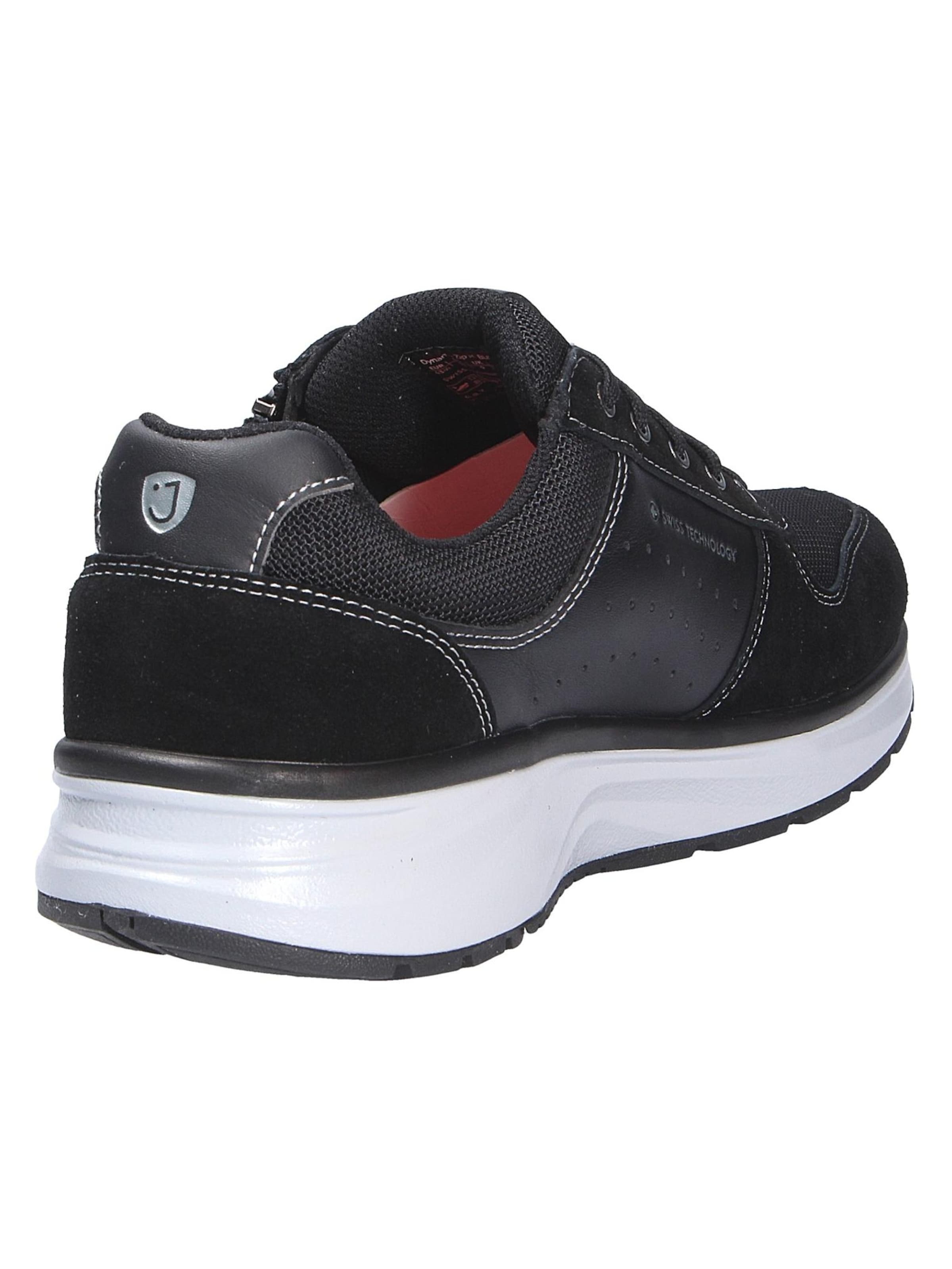 Joya Schnürschuh 'DYNAMO ZIP M BLACK'‌‌‌‌‌‌‌‌‌ in Schwarz