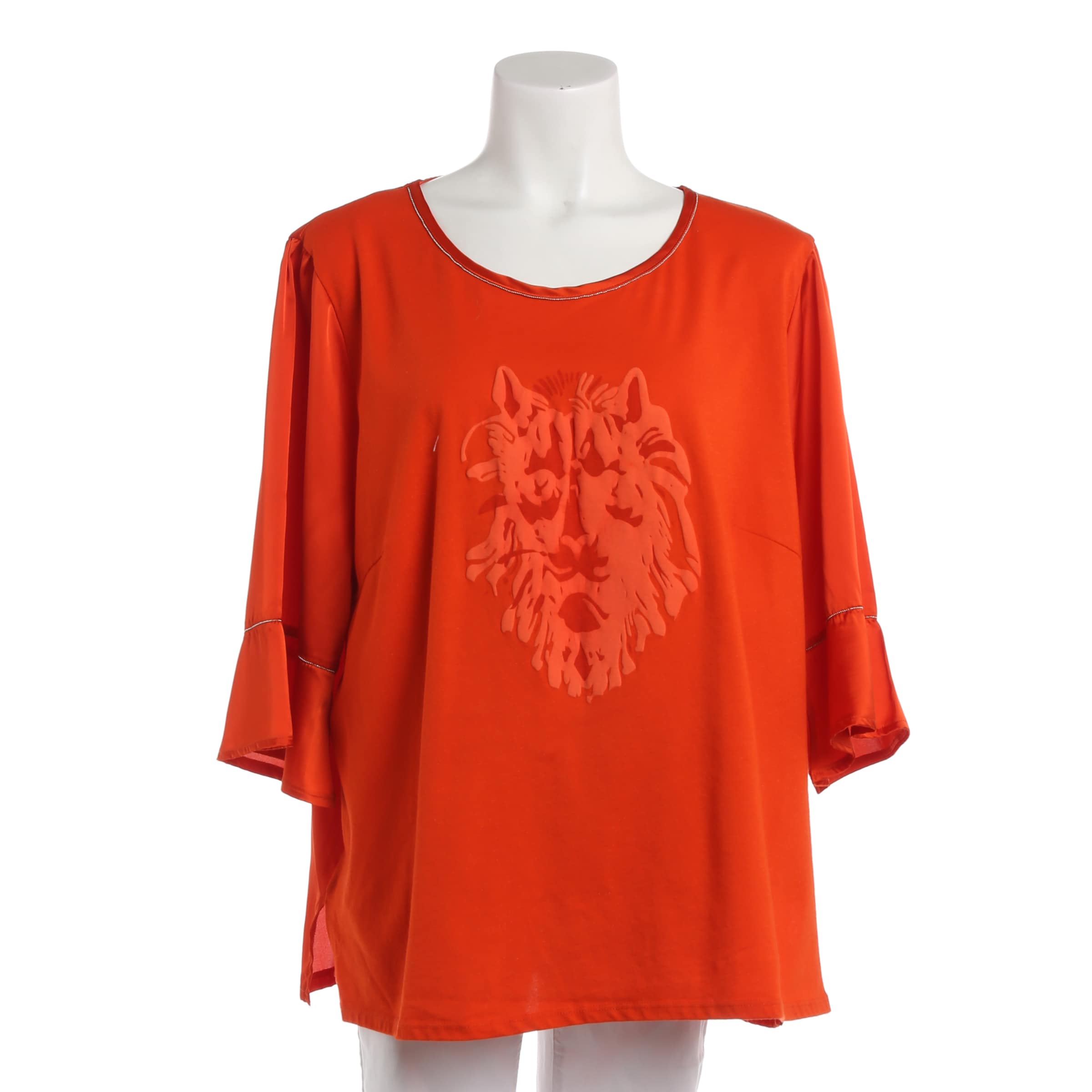 Sportalm Kitzbühel Bluse / Tunika 4XL in Rot: Vorderseite