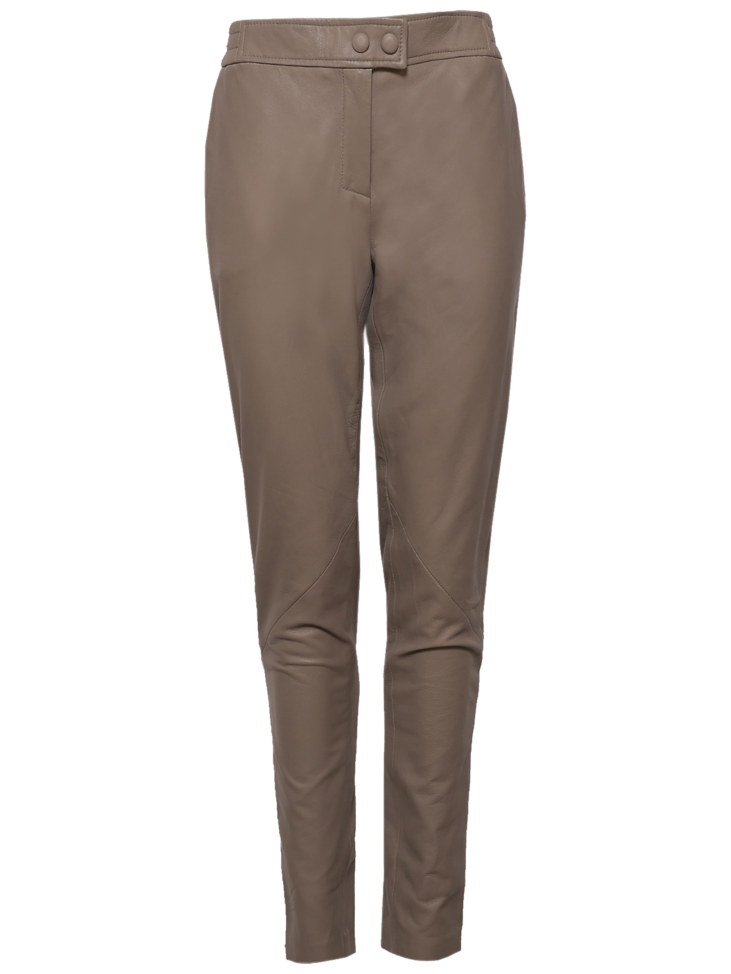 Maze Regular Trousers in Brown: front