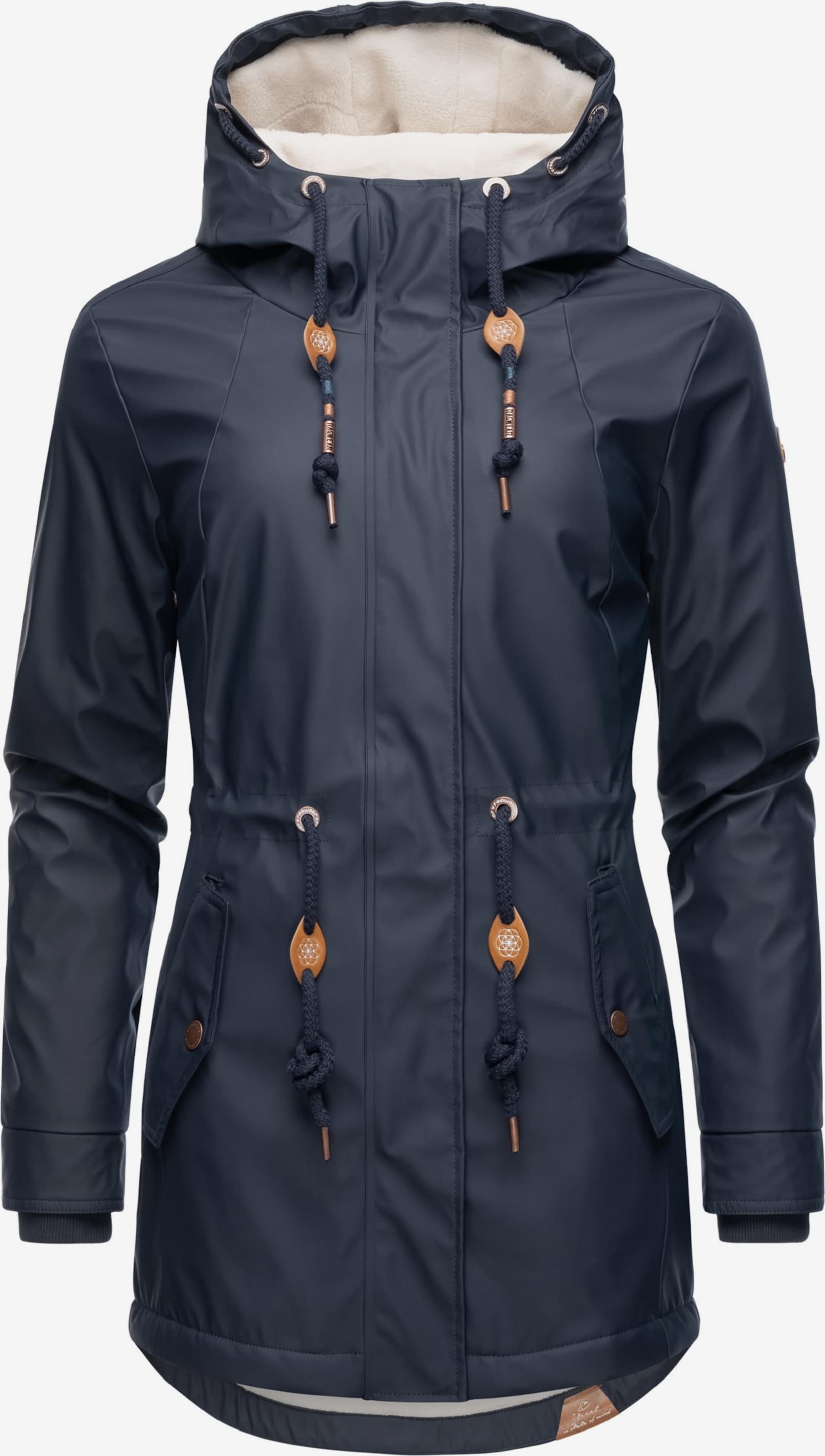 Ragwear Weatherproof jacket 'Monadis Rainy' in Navy | ABOUT YOU