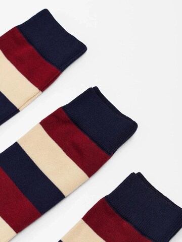 SANVT Socks 'The Crew Socks (3 Pack)' in Red