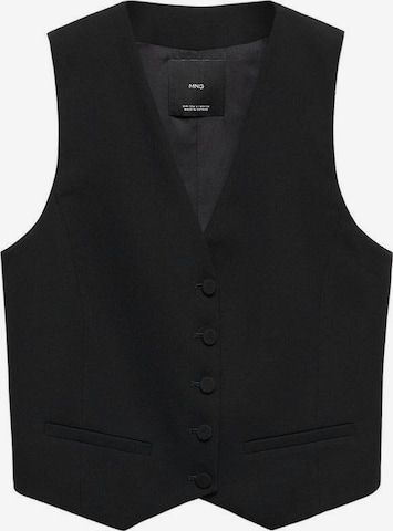 MANGO Vest 'Iguana' in Black: front