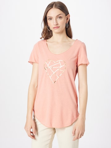 T-shirt 'LUA' VERO MODA en rose : devant