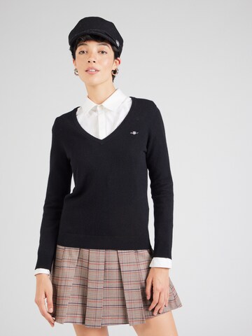 GANT Sweter w kolorze czarny: przód