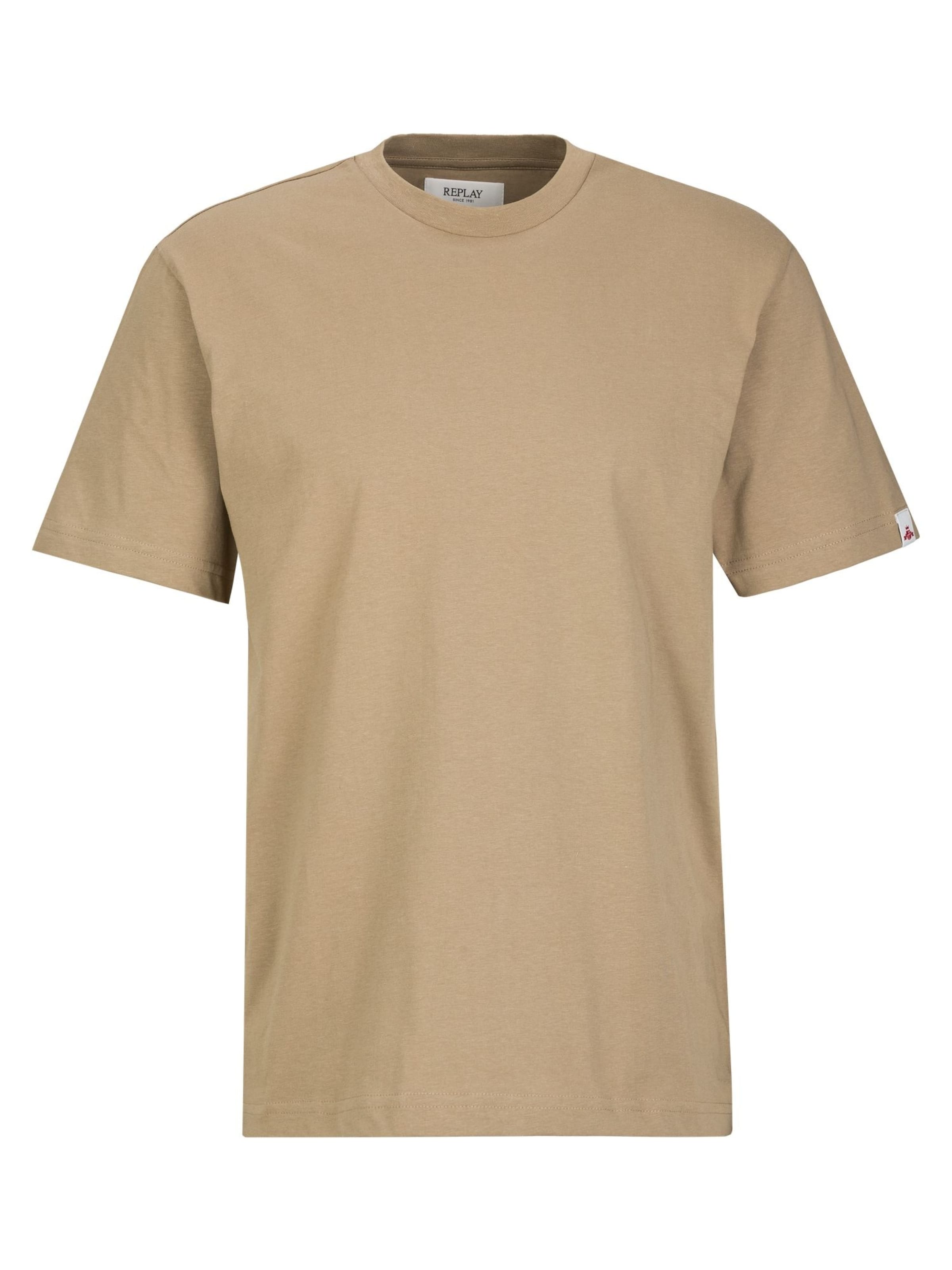 REPLAY Shirt in Beige: front