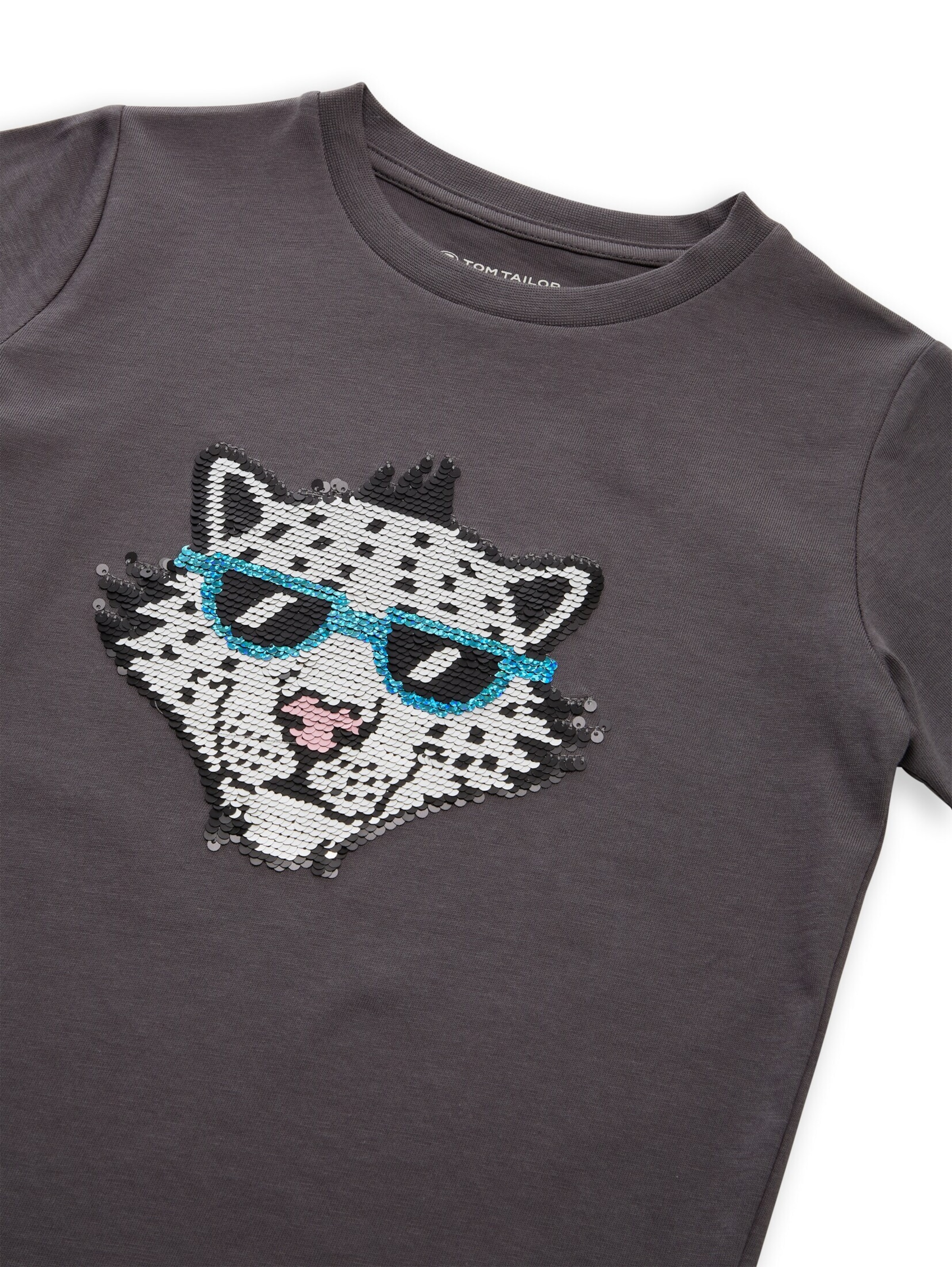 TOM TAILOR Shirt in Grey