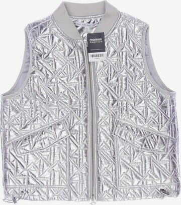& Other Stories Vest in L in Silver: front