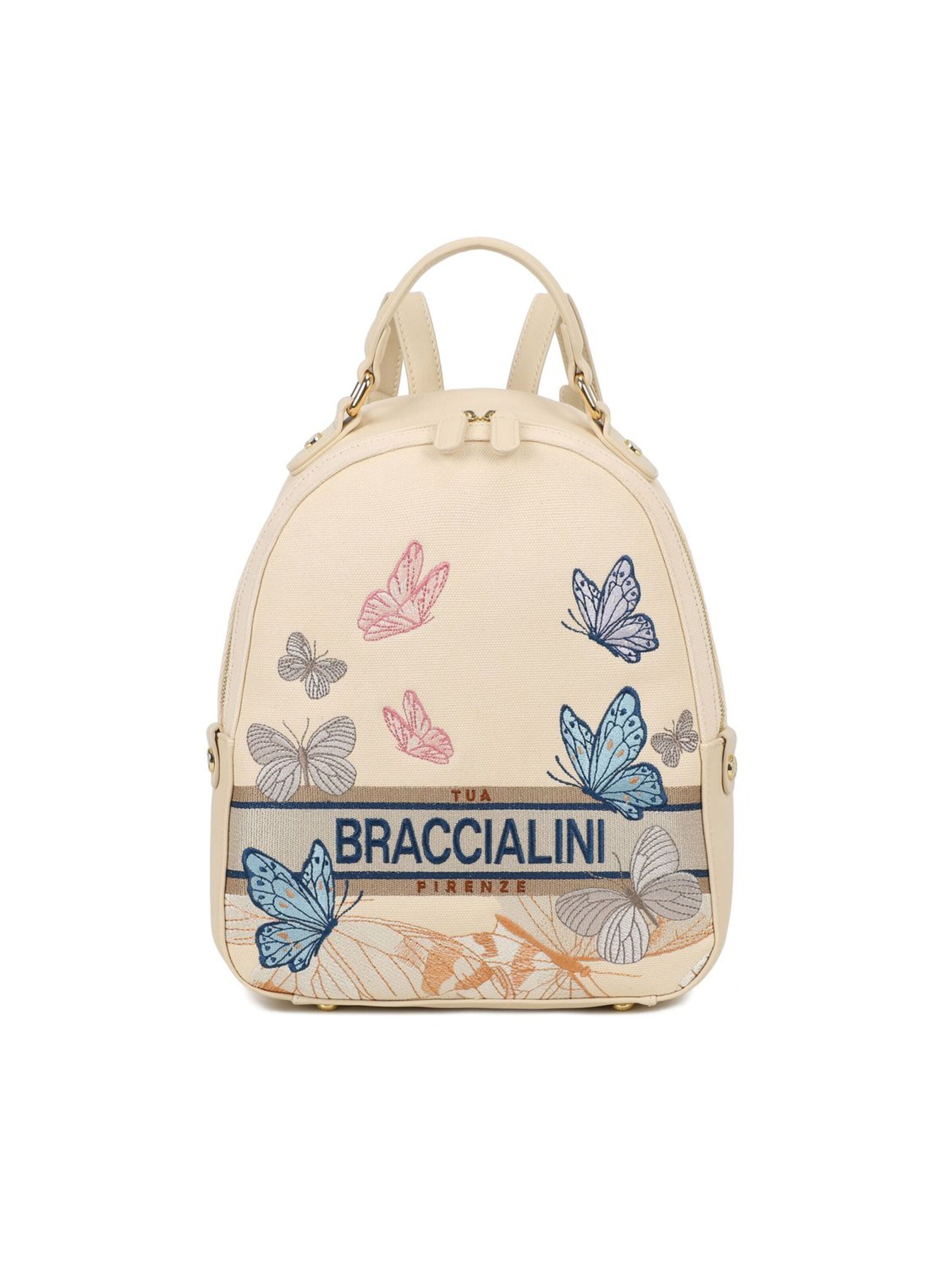 Zaino 'Jacquard' in One Size Braccialini di colore beige, Visualizzazione prodotti