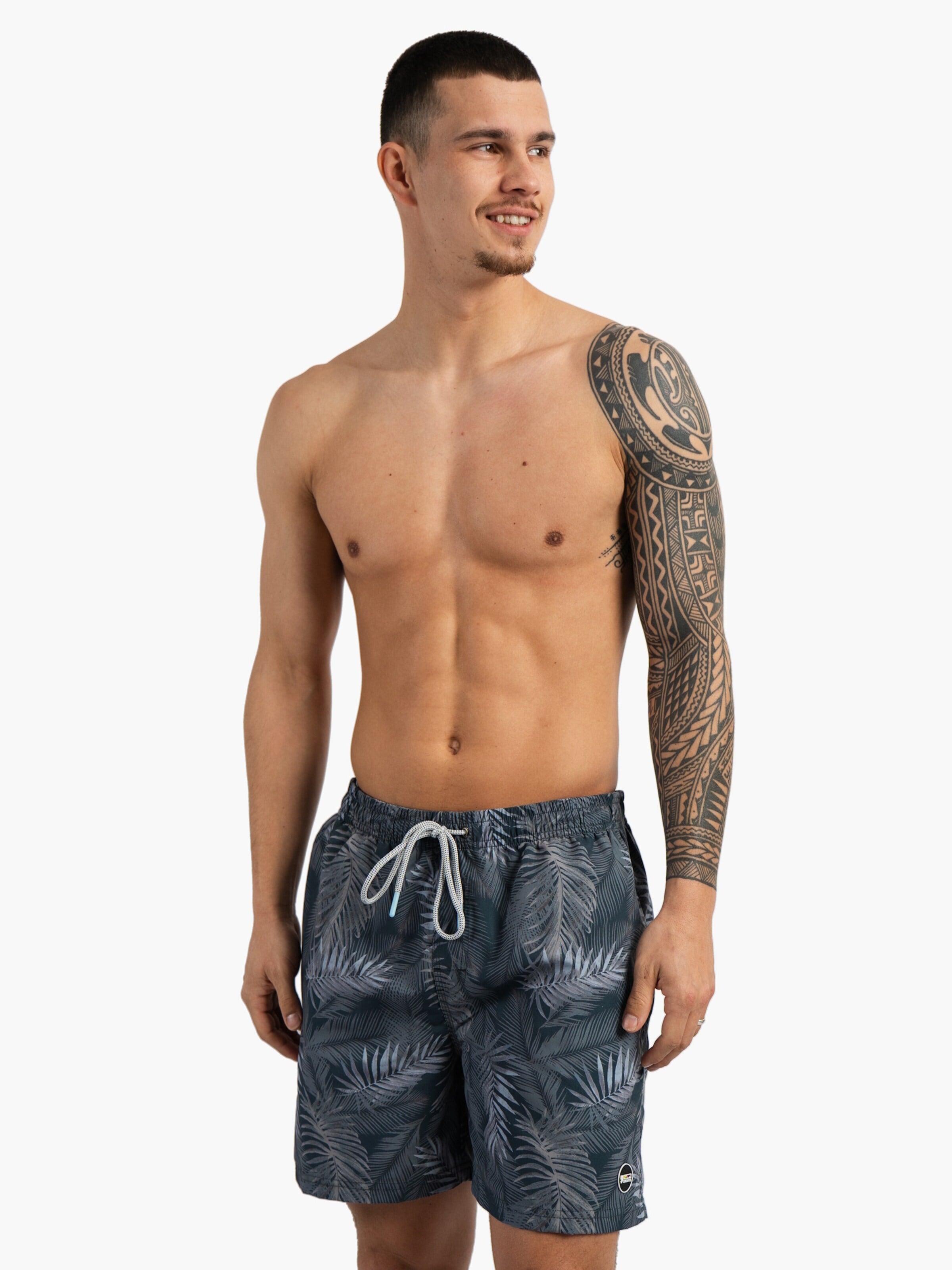 Happy Shorts Board Shorts in Grey