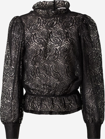 minimum - Blusa 'LACY' em preto: frente