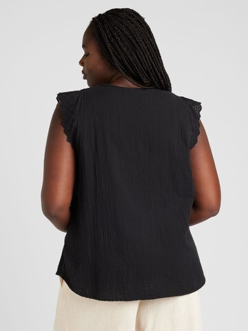 ONLY Carmakoma Blouse 'THYRA' in Black