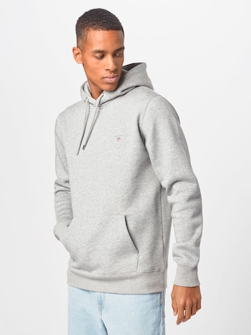 Sweat-shirt GANT en gris : devant