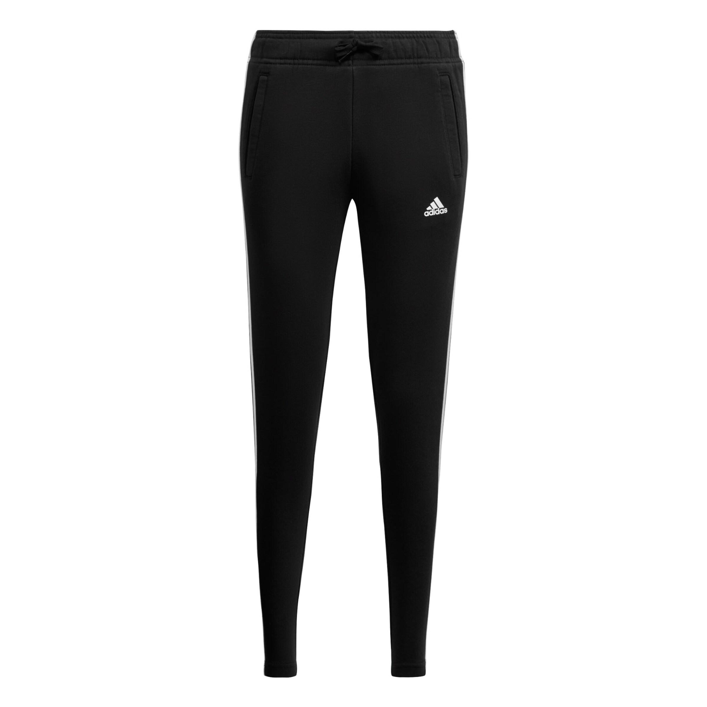 ADIDAS SPORTSWEAR Slimfit Sporthose 'Essentials' in Schwarz: Vorderseite