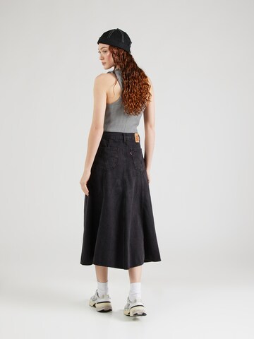 juoda LEVI'S ® Sijonas 'Fit and Flare Skirt'