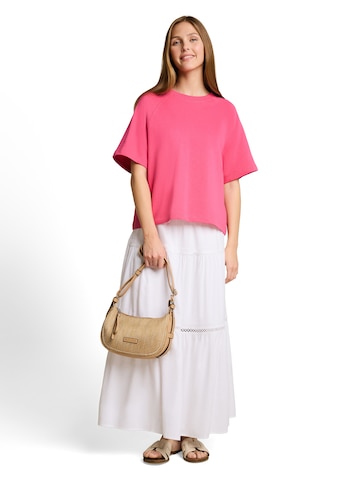 Sweat-shirt TOM TAILOR DENIM en rose