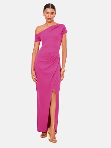 Robe de soirée Lipsy en rose : devant