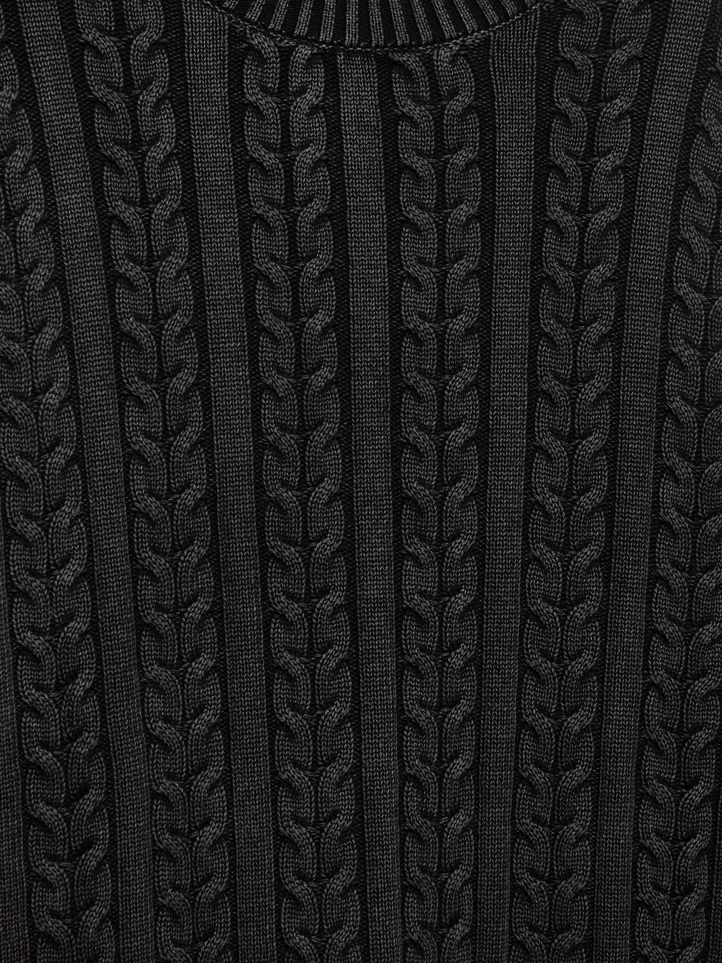 Pull&Bear Trui 'STWD' in Zwart