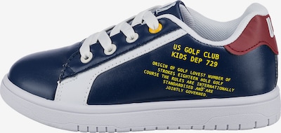 U.S Golf Club Sneaker in blau / weiß, Produktansicht
