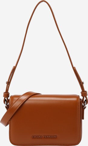 Chiara Ferragni Crossbody Bag 'ENVELOPE' in Brown: front