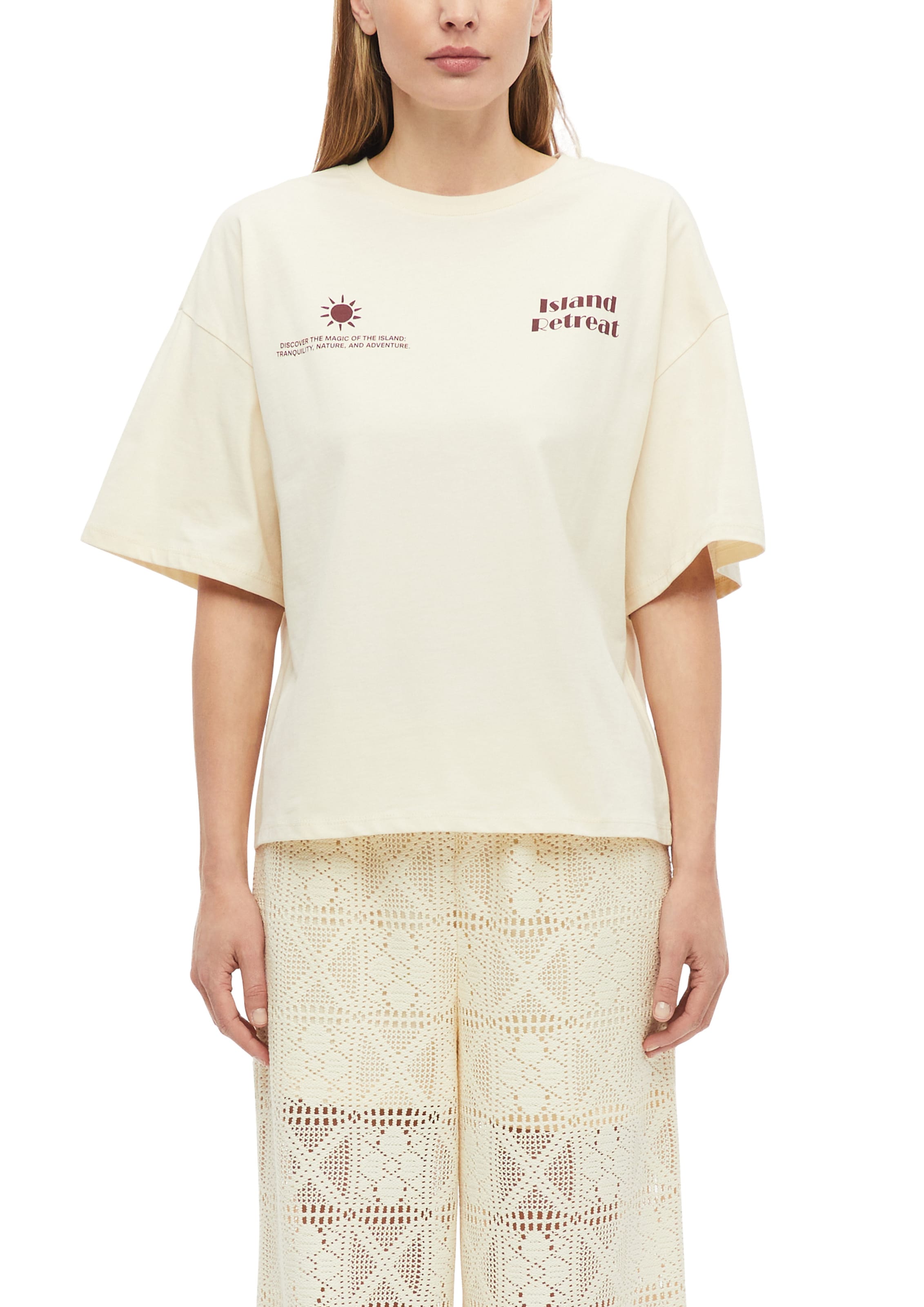 s.Oliver Shirt in Beige