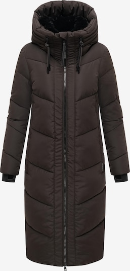 MARIKOO Wintermantel 'Nadaree XVI' in XS in dunkelbraun, Produktansicht