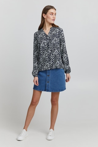 Oxmo Blouse 'Elvy' in Blauw