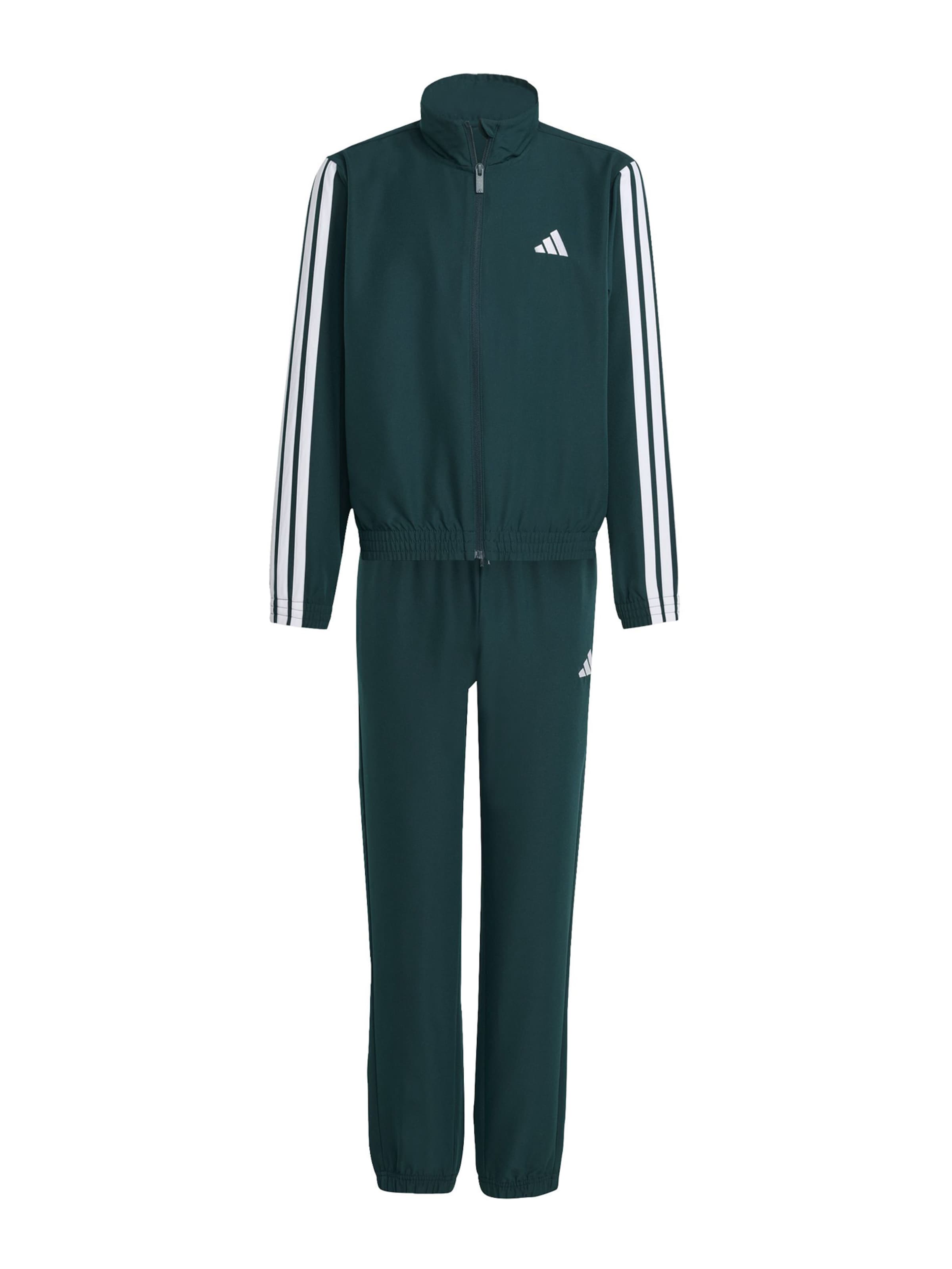 ADIDAS SPORTSWEAR Tepláková souprava – zelená: přední strana