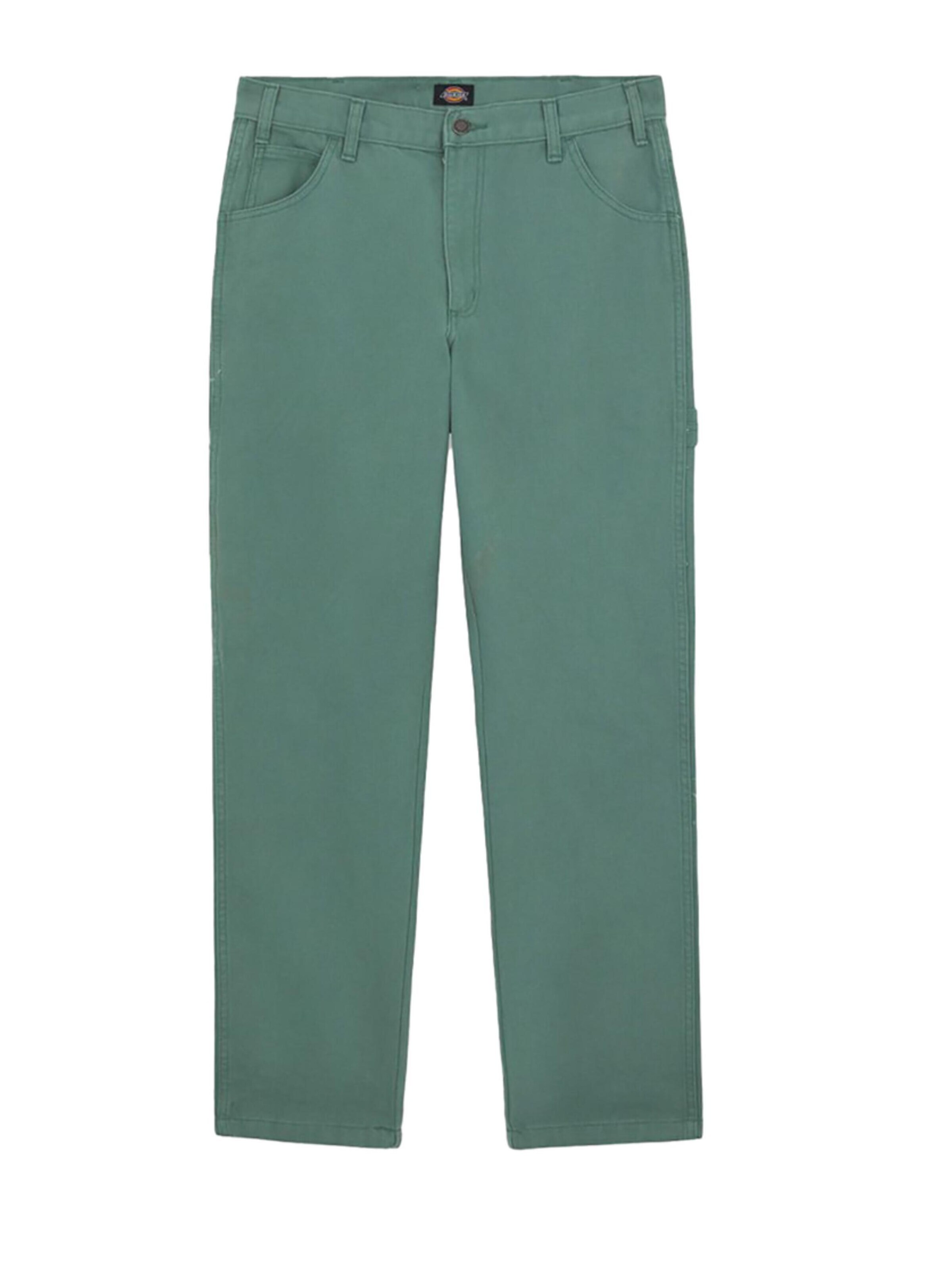 DICKIES Regular Hose 'Duck Canvas Carpenter'‌‌‌‌‌ in Grün