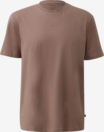 QS Μπλουζάκι σε καφέ: μπροστά