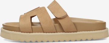 POSH by Poelman Sandalen met riem 'SCOTTIE' in Beige: voorkant