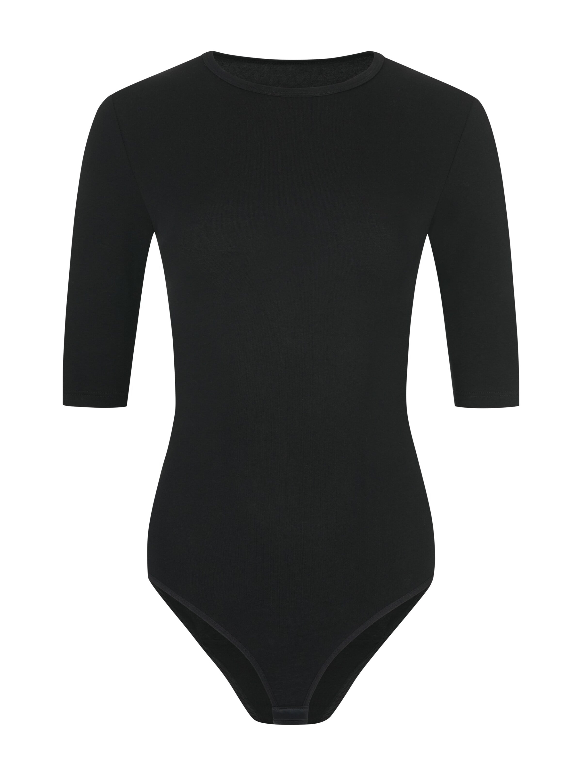 Evoni Shirtbody‌‌‌‌‌‌ in Schwarz: Vorderseite