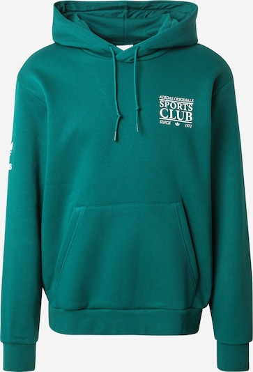 ADIDAS ORIGINALS Collegepaita värissä smaragdi / kirkaanpunainen / valkoinen, Tuotenäkymä