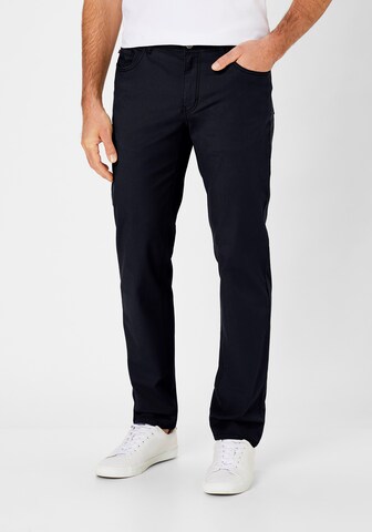 REDPOINT Regular Pants in Blue: front